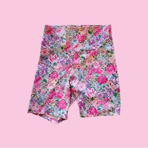Beach Riot Floral Biker Shorts